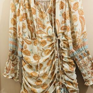 Dress Forum Cream Floral Dress